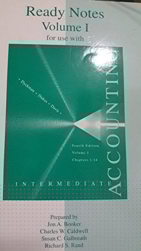 Intermediate Accounting: Ready Notes