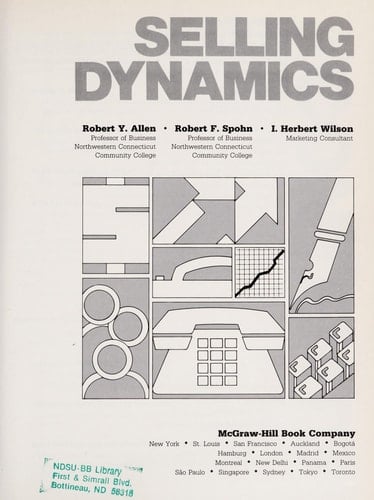 Selling Dynamics (MCGRAW HILL SERIES IN MARKETING)