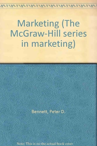 Marketing (MCGRAW HILL SERIES IN MARKETING)