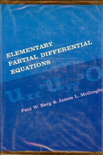 Elementary Partial Differential Equations