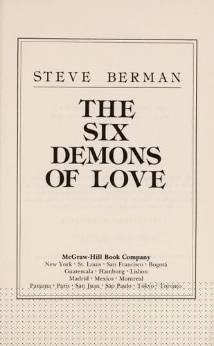 The Six Demons of Love: A Book About Men and Love
