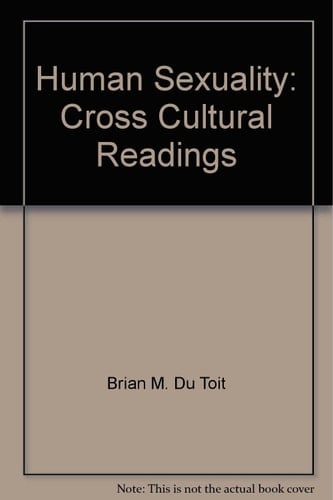Human Sexuality: Cross Cultural Readings