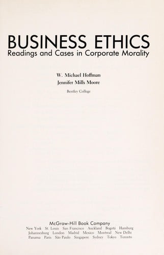 Business Ethics -Wb/17
