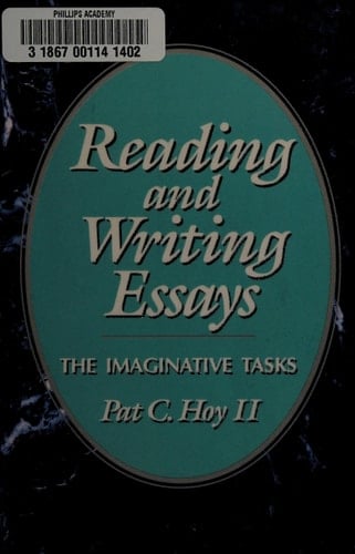 Reading and Writing Essays The Imaginative Tasks