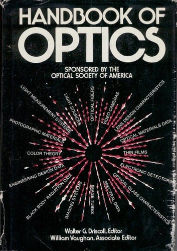 Handbook of optics
