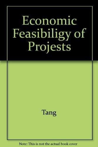 Economic Feasibiligy of Projests