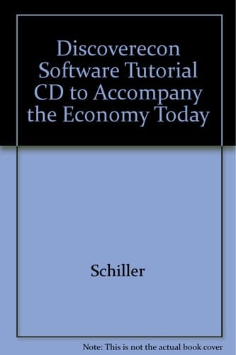 DiscoverEcon Software Tutorial CD T/a the Economy Today, Macro, Micro CD+Folder+UM