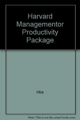 Harvard Manage Mentor Productivity Package
