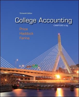 College Accounting Chapters 124