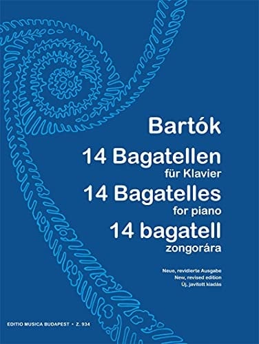 14 Bagatelles for piano New, revised edition Op. 6 (Piano)