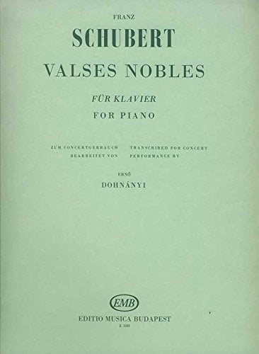 Schubert: Valses nobles