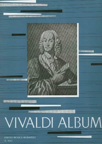 Partitions classique EMB (Editio Musica Budapest) VIVALDI A. - ALBUM FOR VIOLIN AND PIANO Violon