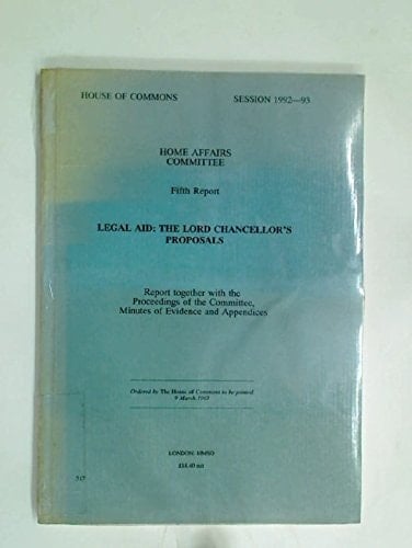 5th Report (Session 1992-93)