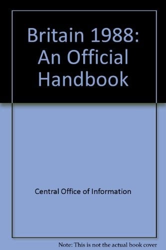 Britain 1988 An Official Handbook