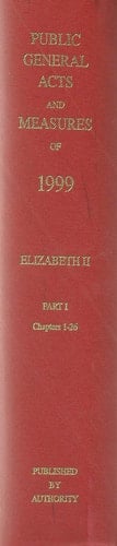 Public General Acts and General Synod Measures