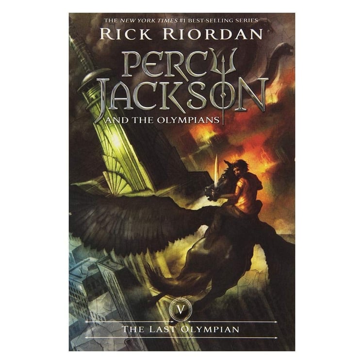 The Last Olympian (Percy Jackson and the Olympians, Book 5) Reprint Edition by Riordan, Rick published by Hyperion Book CH (2011)