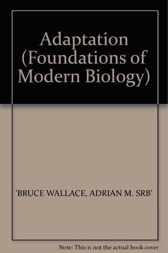 Adaptation (Foundations of Modern Biology)