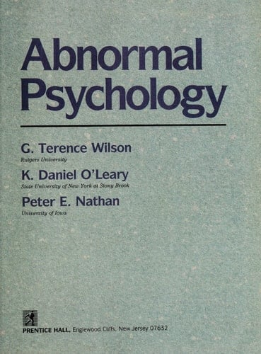 Abnormal Psychology