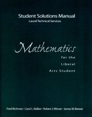 Mathematics for Liberal Arts