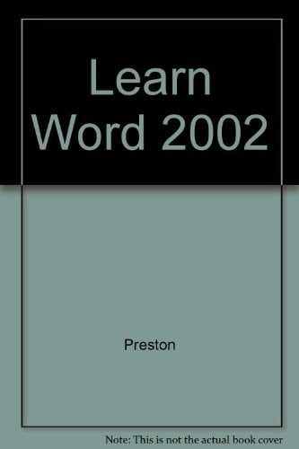 Learn Word 2002