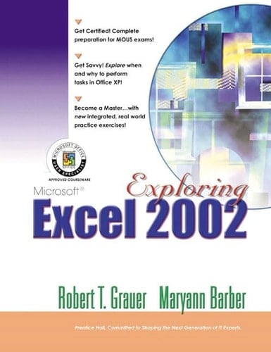 Exploring Microsoft Excel 2002