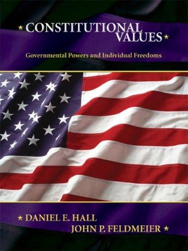 Constitutional values: governmental powers and individual freedoms