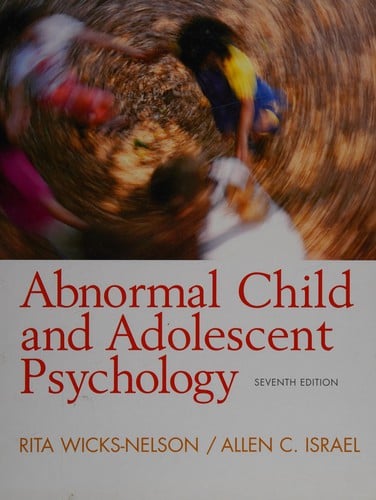 Abnormal child and adolescent psychology