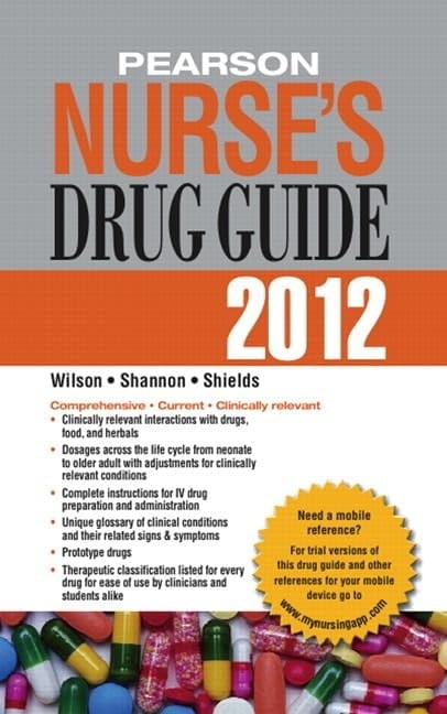 Pearson Nurse's Drug Guide