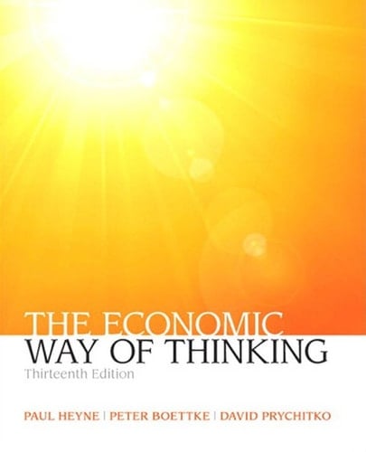 The Economic Way of Thinking