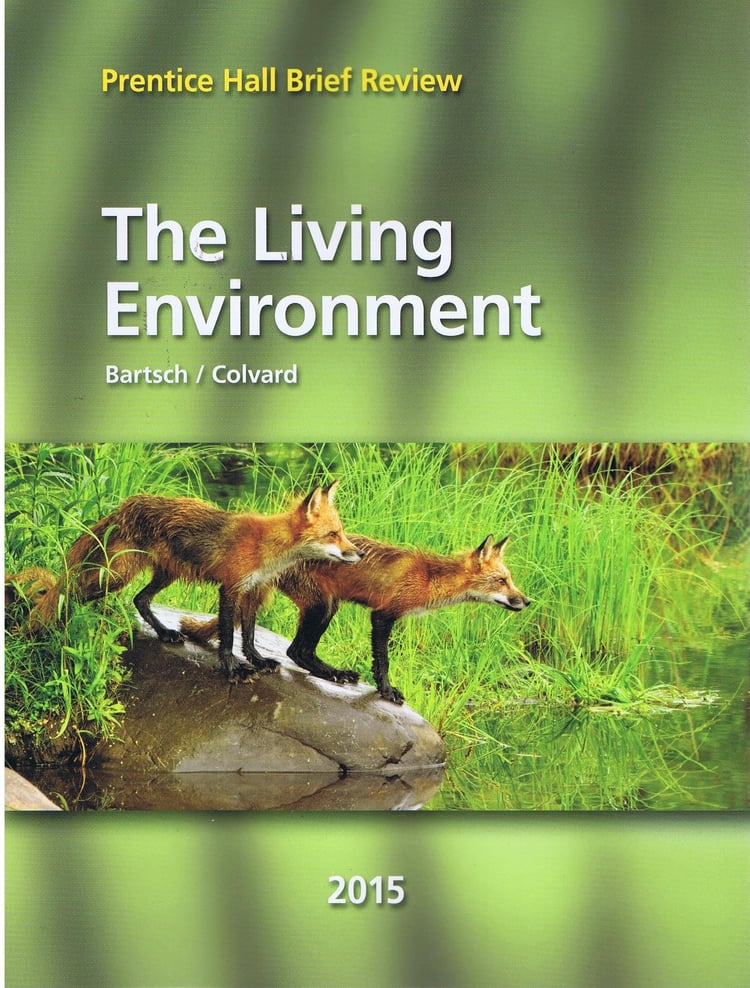2015 Prentice Hall Brief Review the Living Environments