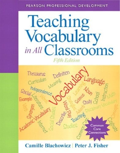 Teaching Vocabulary in All Classrooms (2-downloads) (Pearson Professional Development)