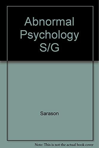 Abnormal Psychology