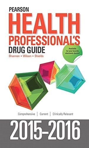 Pearson Health Professional's Drug Guide 2015-2016 (2-downloads)