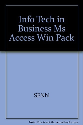 Info Tech in Business MS Access Win Pack