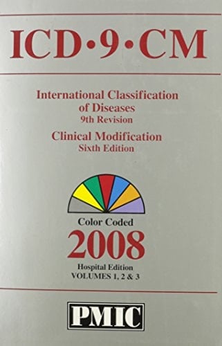 ICD-9-CM 2008, Hospital/Payer Edition Volumes 1, 2 And 3