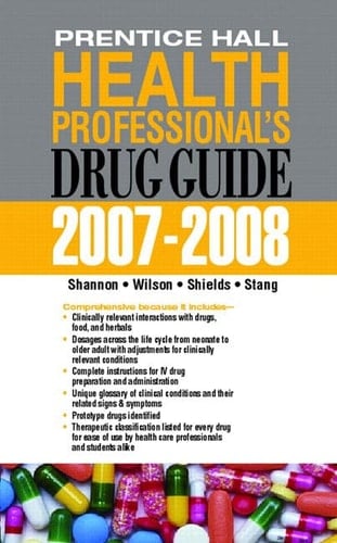 Prentice Hall Health Professional's Drug Guide
