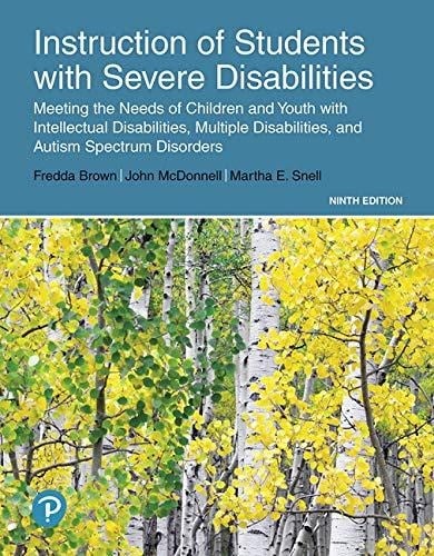 Instruction of Students with Severe Disabilities, Pearson Etext -- Access Card