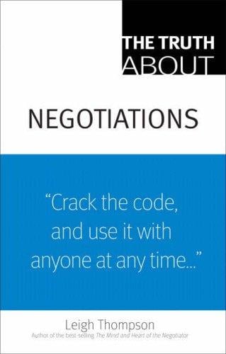 truth about negotiations