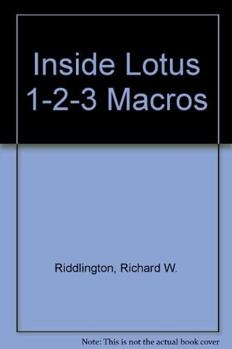 Inside Lotus 1-2-3 Macros