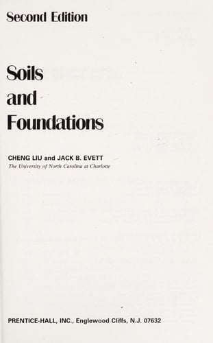 Soils and foundations