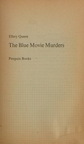 The Blue Movie Murders (Penguin crime fiction)