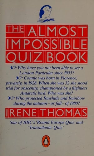 The Almost Impossible Quiz Book