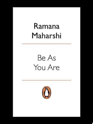 Be As You Are