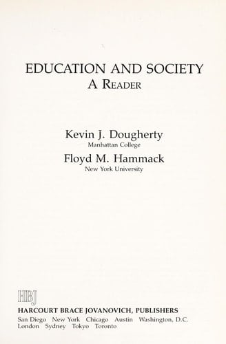 Education and Society