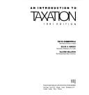 An Introduction to Taxation, 1991 Edition