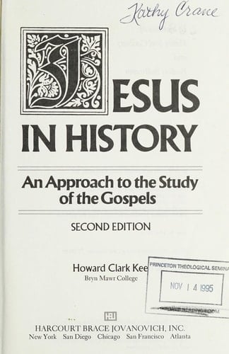 Jesus in History
