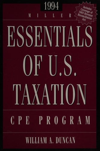 Essentials of U.S. Taxation CPE Program