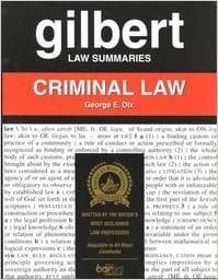 Gilbert Criminal Law