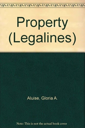 Property Adaptable to Third Edition of Dukeminier Casebook