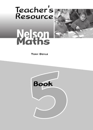 Nelson Maths Teacher's Resource: Second year of school